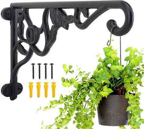 small metal plant brackets|Metal.